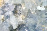 Crystal Filled Celestine (Celestite) Geode Section - Madagascar #161206-1